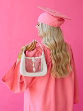 Load image into Gallery viewer, Paige Piston Lock Clear Crossbody Bag
