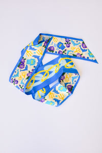 Tri Delta Skinny Scarf