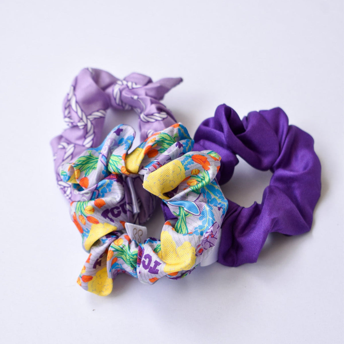 TCU Horned Frogs Scrunchie Set – Saturday Silks