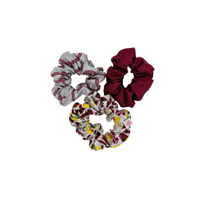 Mississippi State Bulldogs Scrunchie Set