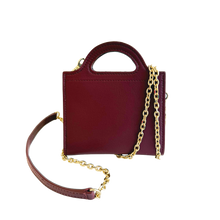 Load image into Gallery viewer, Fan-Fold Leather Crossbody Wallet

