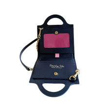 Load image into Gallery viewer, Fan-Fold Leather Crossbody Wallet
