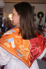 Load image into Gallery viewer, Norman v. Austin House Divided Saturday Scarf™
