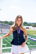 Load image into Gallery viewer, LSU All-Star Skinny Scarf
