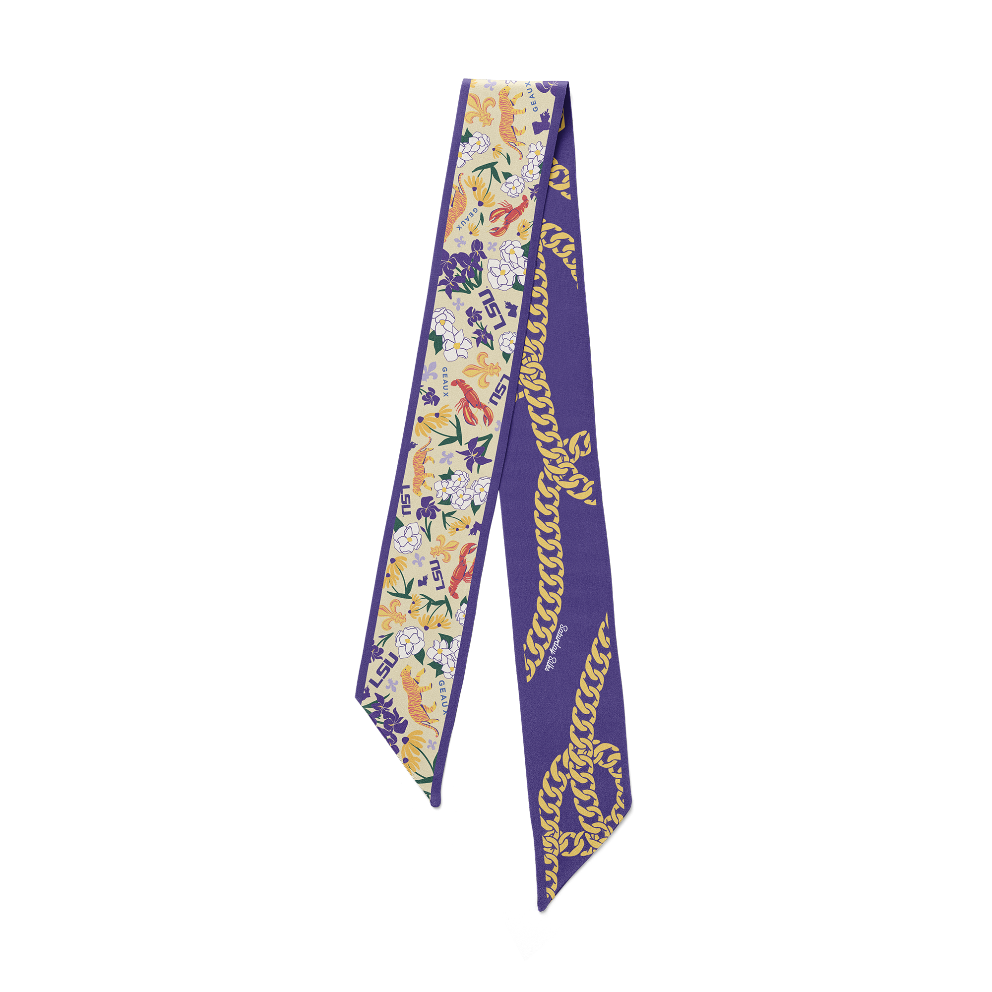 LSU Tigers Skinny Scarf