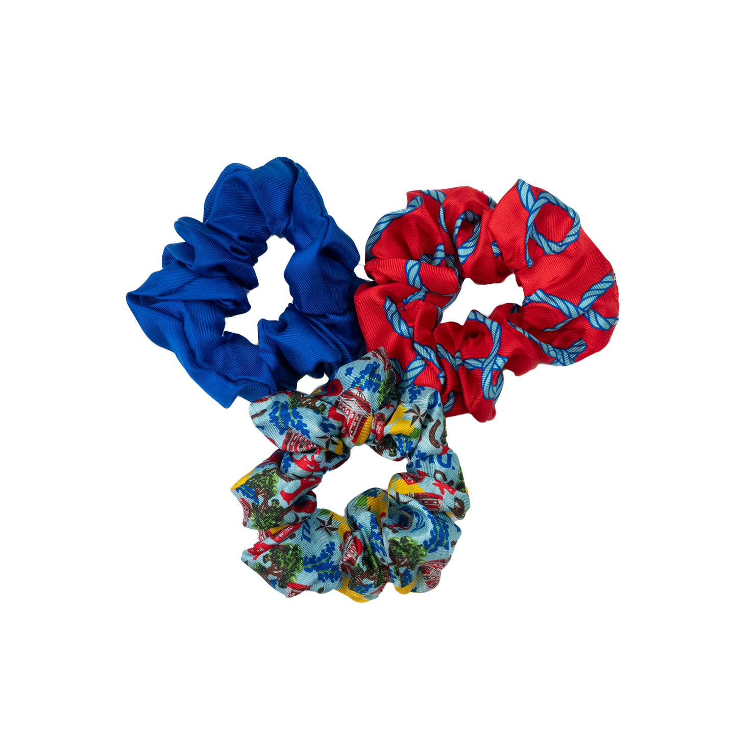 SMU Mustangs Scrunchie Set