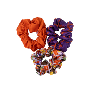 Clemson Tigers Scrunchie Set