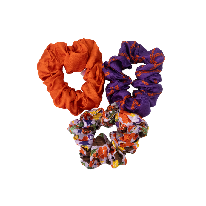 Clemson Tigers Scrunchie Set