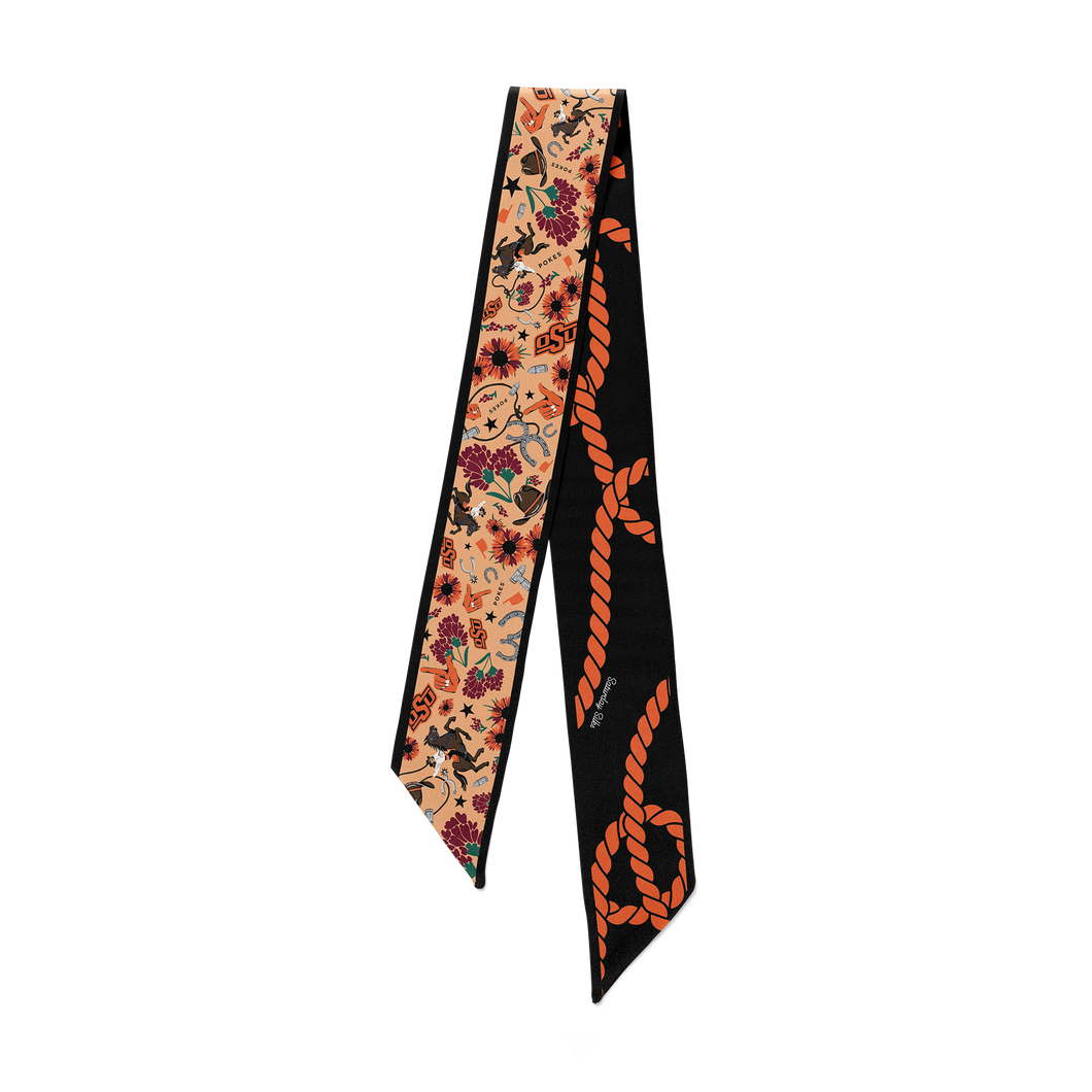 OSU Cowboys Skinny Scarf