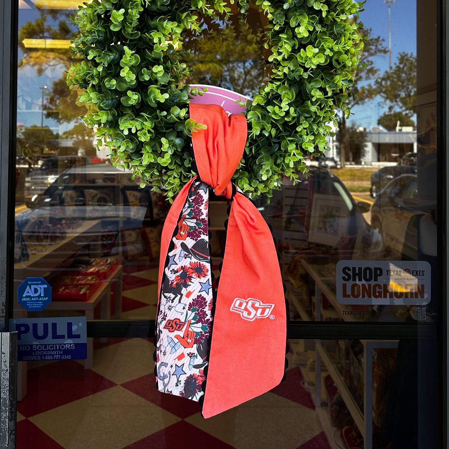 OSU Cowboys Cotton Wreath Scarf