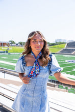 Load image into Gallery viewer, SMU All-Star Skinny Scarf
