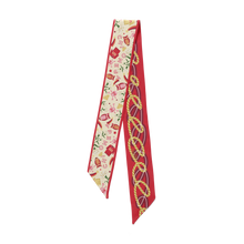 Load image into Gallery viewer, Chi Omega Skinny Scarf
