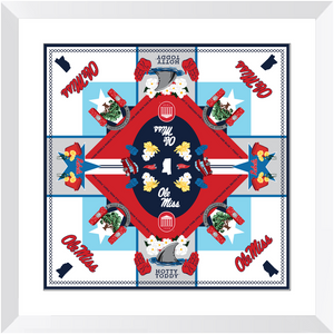 Ole Miss Rebels Framed Print Art