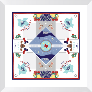 Lone Star State Framed Print Art