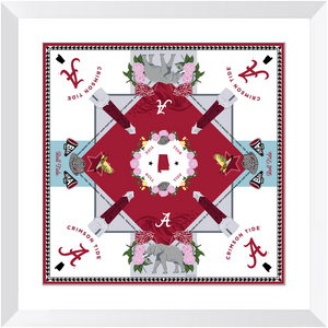 Alabama Crimson Tide Framed Print Art