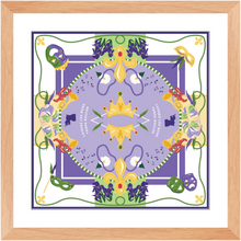 Load image into Gallery viewer, Mardi Gras Framed Print Art
