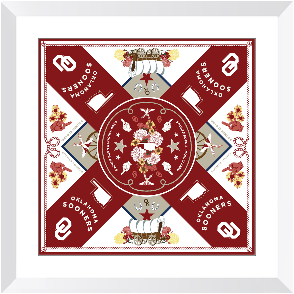 Oklahoma Sooners Framed Print Art
