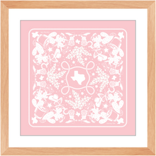 Load image into Gallery viewer, Texas Sun Framed Print Art - Pink Lady
