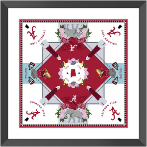 Alabama Crimson Tide Framed Print Art