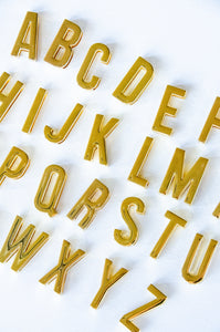 Alphabet Skinny Scarf Slider