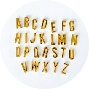 Alphabet Skinny Scarf Slider