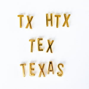 Alphabet Skinny Scarf Slider