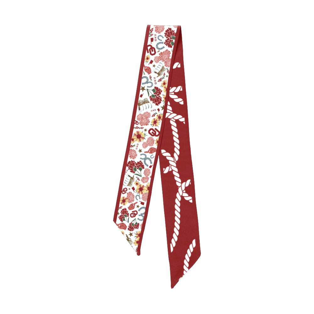 Oklahoma Sooners Skinny Scarf