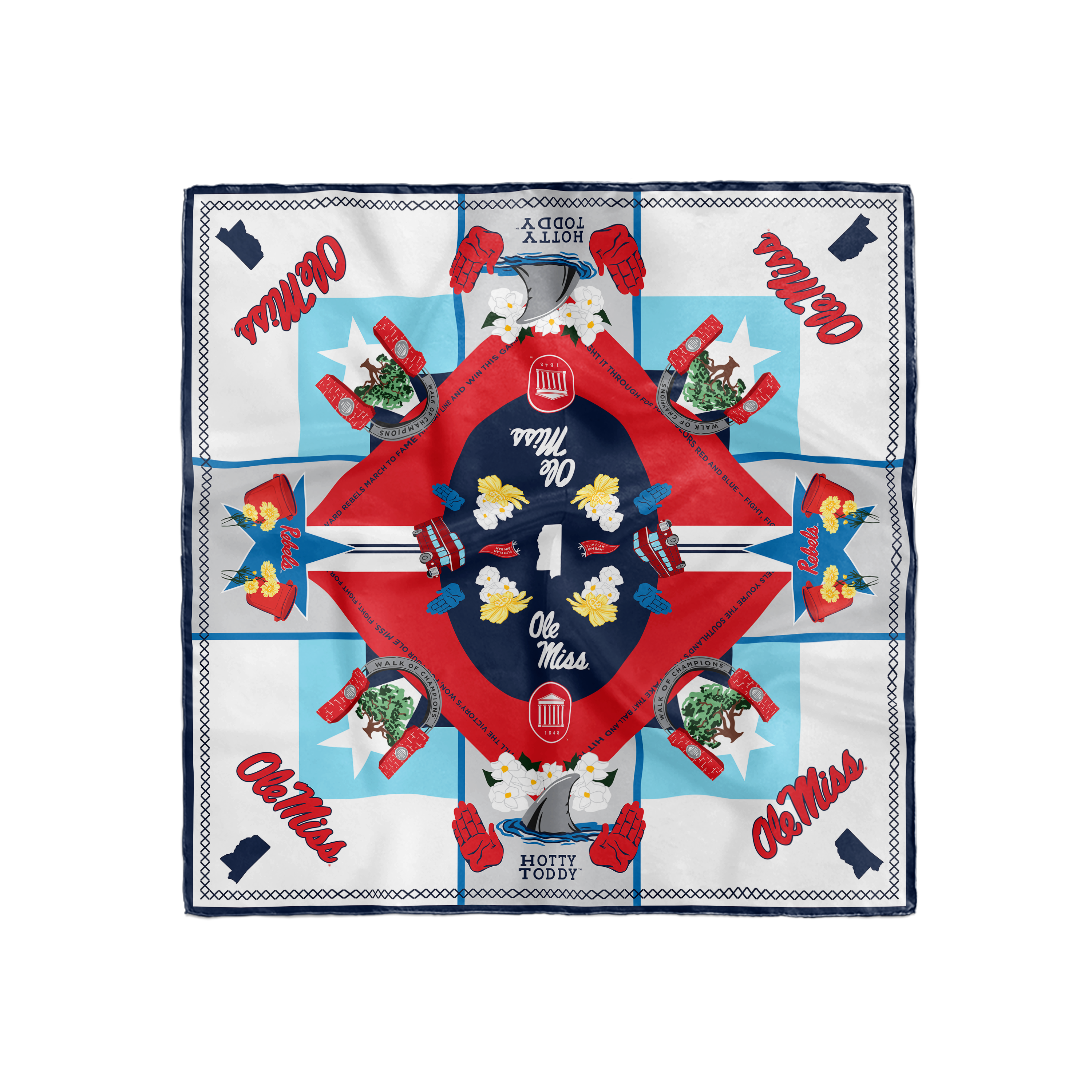 Ole Miss Rebels Saturday Scarf™ – Saturday Silks