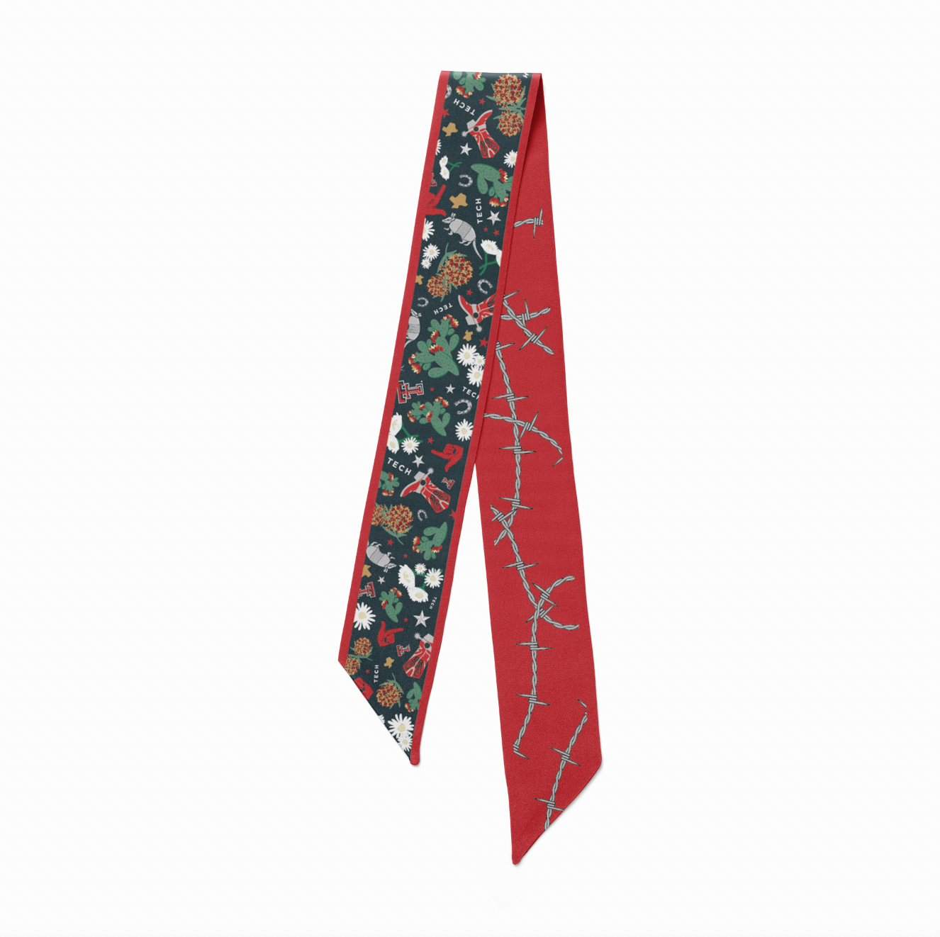 Texas Tech Red Raiders Skinny Scarf – Saturday Silks