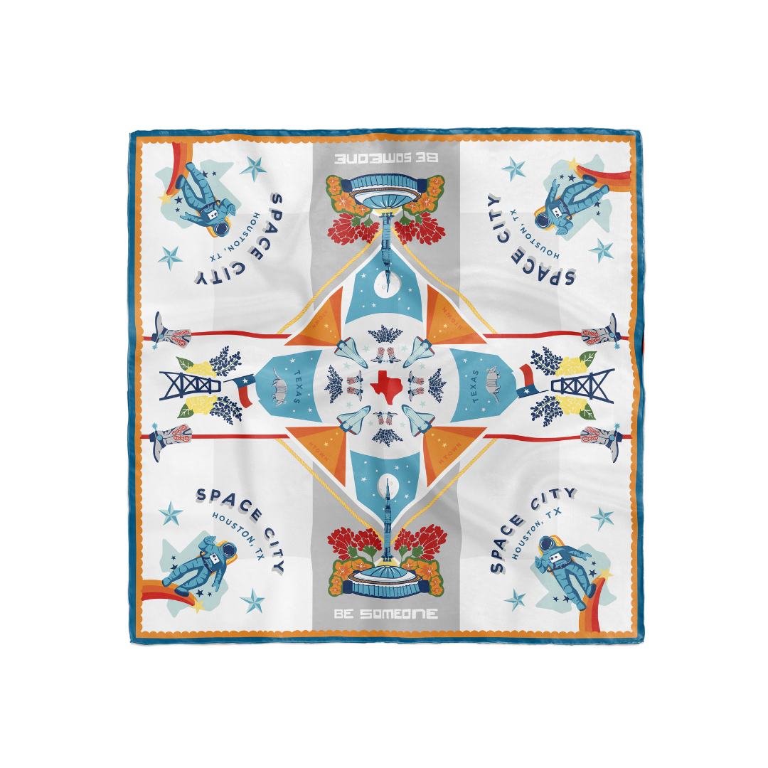 Space City Saturday Scarf™ – Saturday Silks